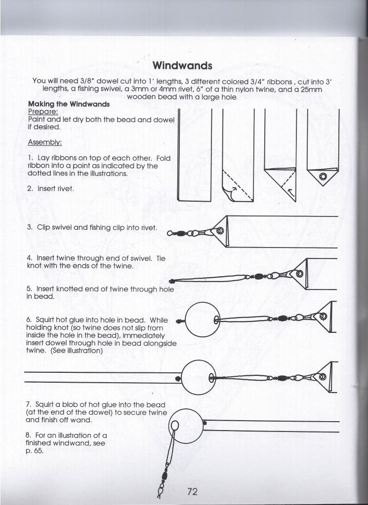 make a windwand pattern