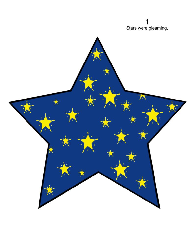 stars-were-gleaming-flip-chart-lyrics-primary-singing