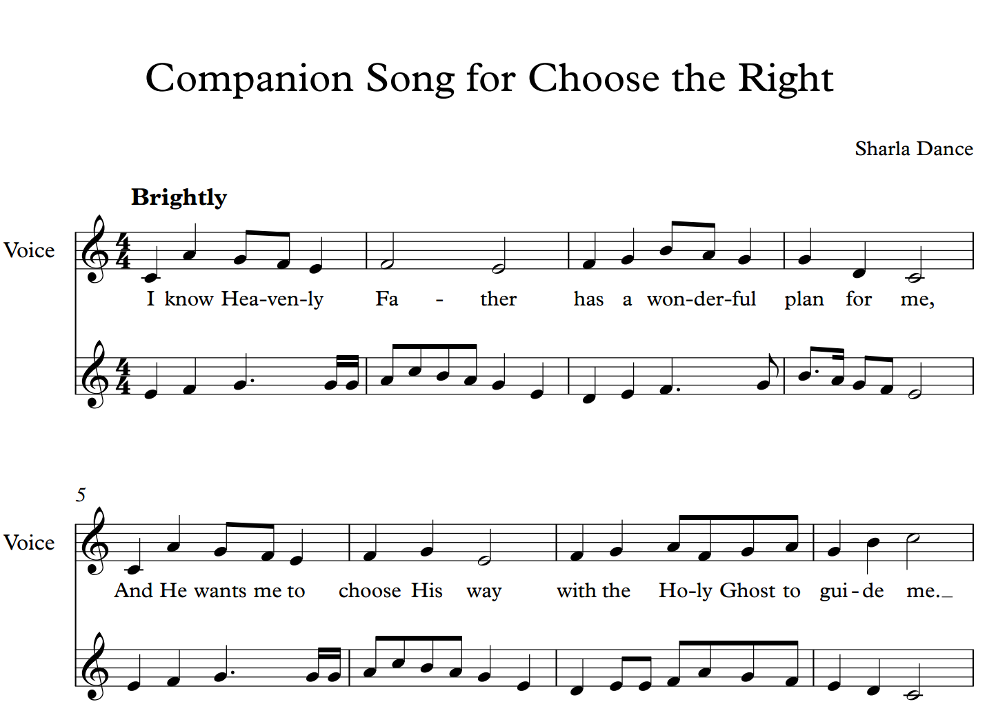 Choose the Right Companion Song